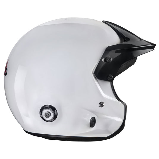 Casco Stilo Venti4 Trophy Jet Composite - Snell SA2025 FIA 8859-2024 Bianco/Interiore Nero