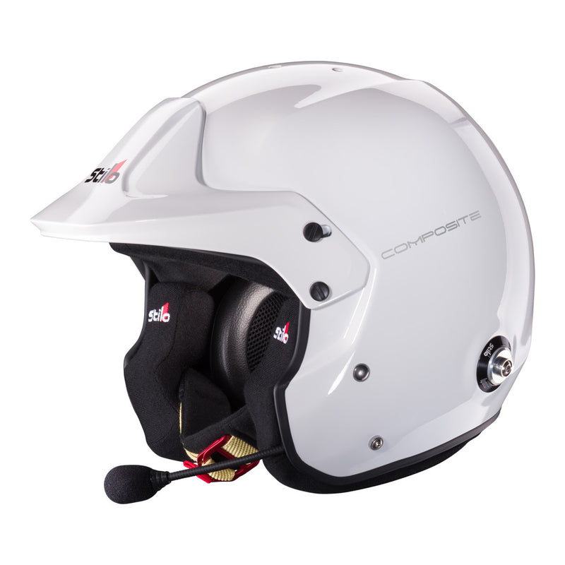 Carica immagine in Galleria Viewer, Casco Stilo Venti4 Trophy Plus Composite - Snell SA2025 FIA 8859-2024 Bianco/interiore Nero
