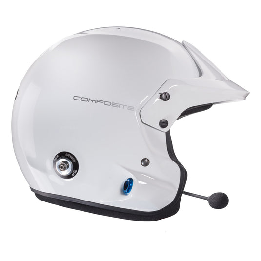 Casco Stilo Venti4 Trophy Plus Composite - Snell SA2025 FIA 8859-2024 Bianco/interiore Nero