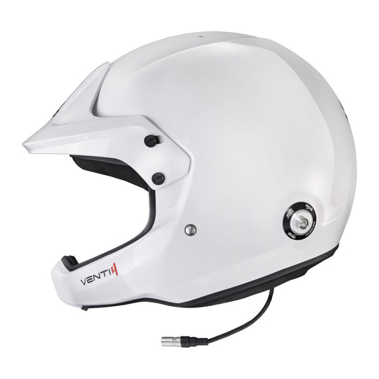 Casco STILO Venti4 WRC Turismo bianco/nero - Snell SA2025 FIA 8859-24 Hans FIA8858-10