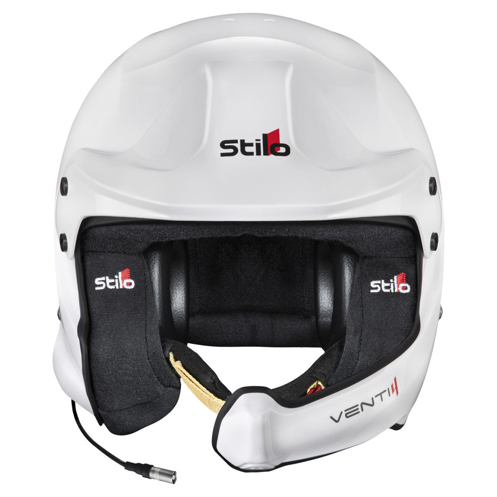 Casco STILO Venti4 WRC Turismo bianco/nero - Snell SA2025 FIA 8859-24 Hans FIA8858-10