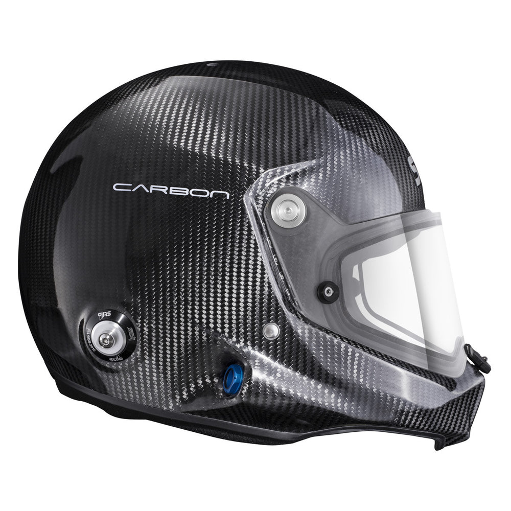 Casco Stilo WRX DIRT Carbon (con visiera) - Snell SA2025 FIA 8859-2024 Hans FIA8858-10