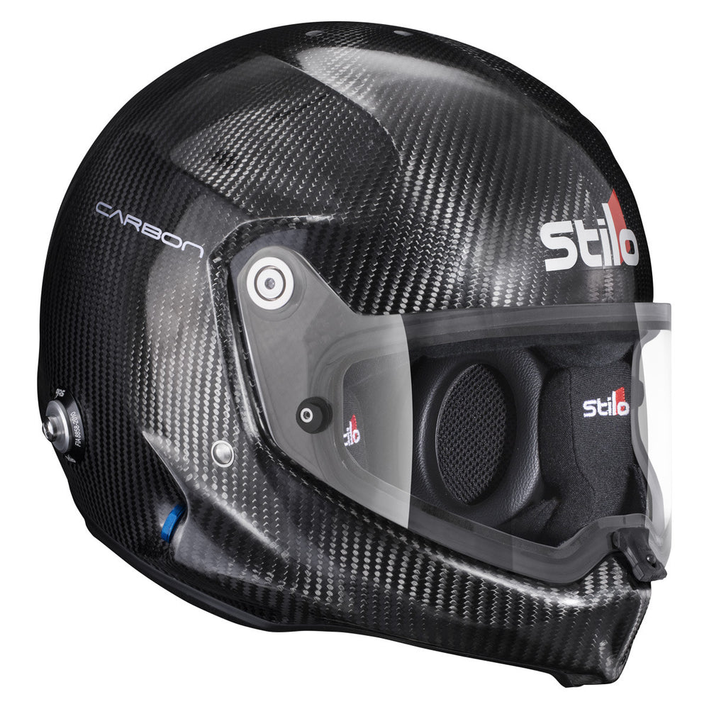 Casco Stilo WRX DIRT Carbon (con visiera) - Snell SA2025 FIA 8859-2024 Hans FIA8858-10