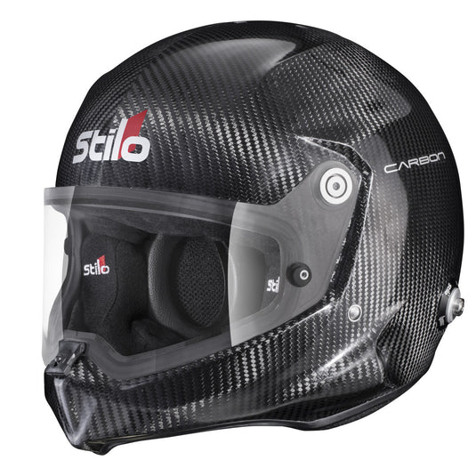 Casco Stilo WRX DIRT Carbon Turismo (con visiera) - Snell SA2025 FIA 8859-2024 Hans FIA8858-10