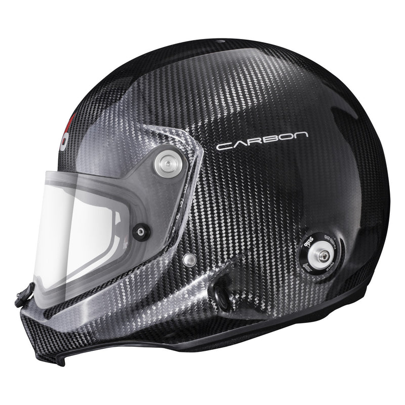 Carica immagine in Galleria Viewer, Casco Stilo WRX DIRT Carbon Turismo (con visiera) - Snell SA2025 FIA 8859-2024 Hans FIA8858-10

