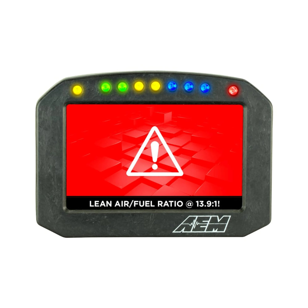 Display Data Logger AEM CD-5FLG Carbonio con GPS