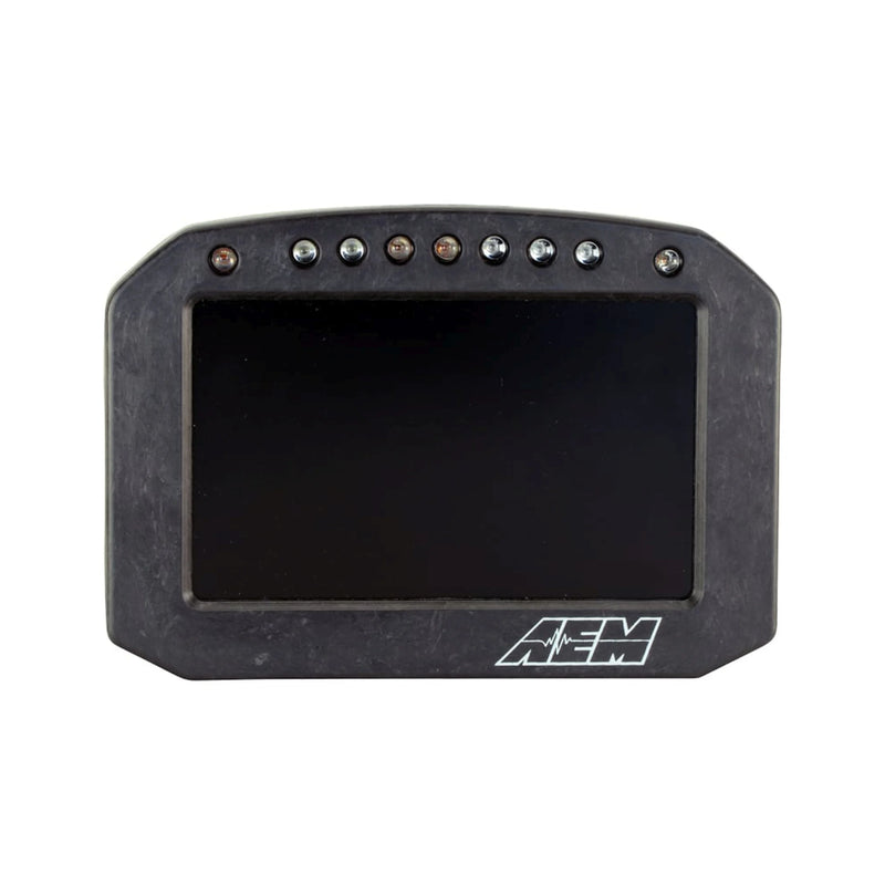 Carica immagine in Galleria Viewer, Display Data Logger AEM CD-5FLG Carbonio con GPS
