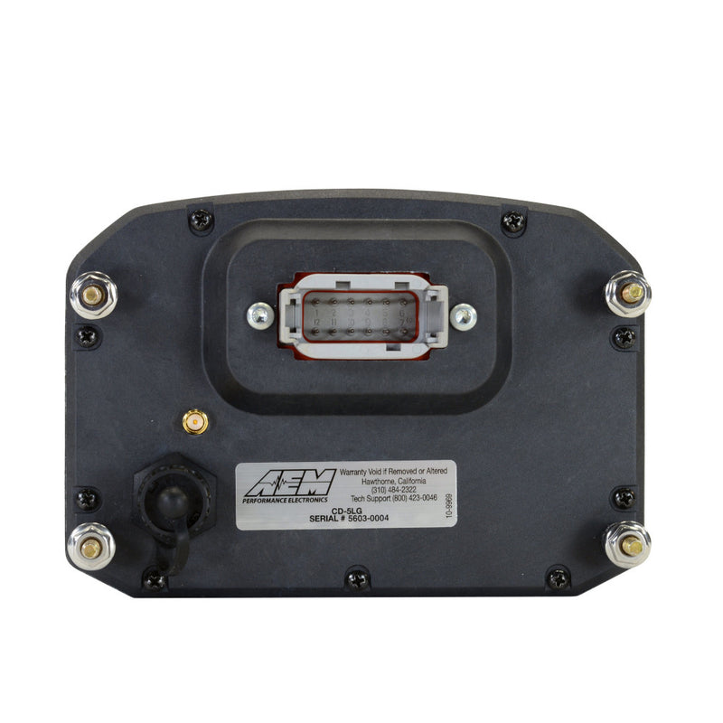 Carica immagine in Galleria Viewer, Display Data Logger AEM CD-5LG Carbonio con GPS

