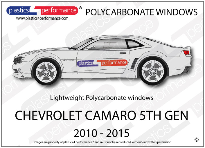 Vetri in Policarbonato per Chevrolet Camaro 5ª Gen.