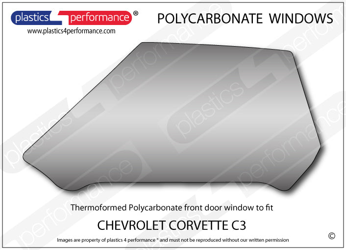 Vetri in Policarbonato per Chevrolet Corvette C3