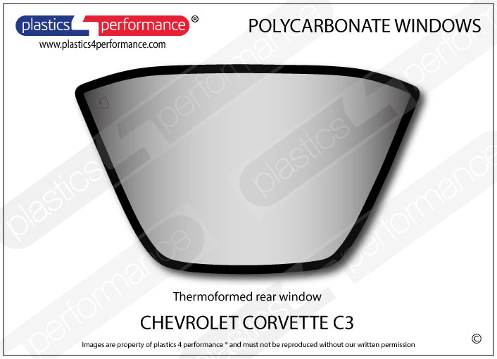 Vetri in Policarbonato per Chevrolet Corvette C3