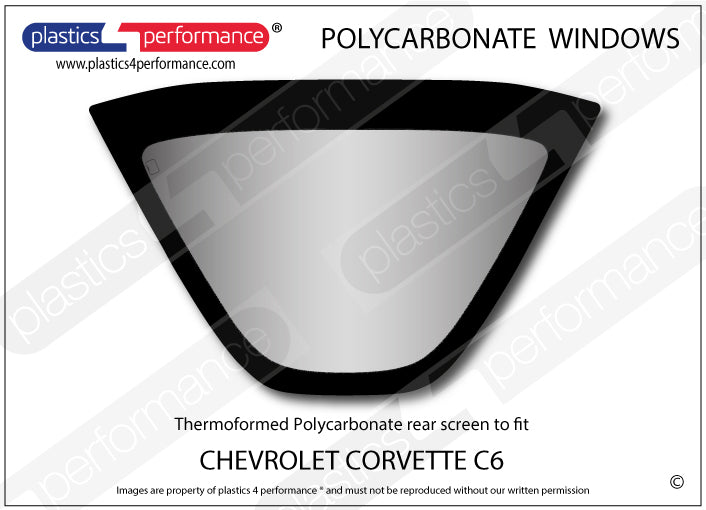 Carica immagine in Galleria Viewer, Vetri in Policarbonato per Chevrolet Corvette C6
