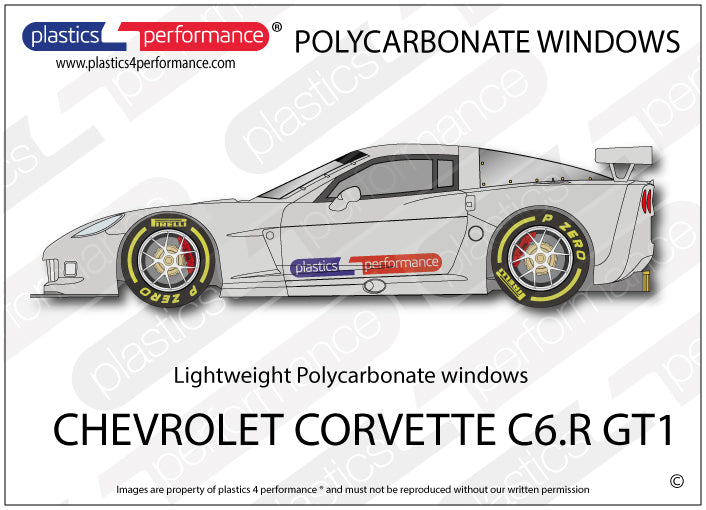 Vetri in Policarbonato per Chevrolet Corvette C6R