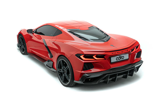 Diffusore Posteriore Adro per Chevrolet Corvette C8