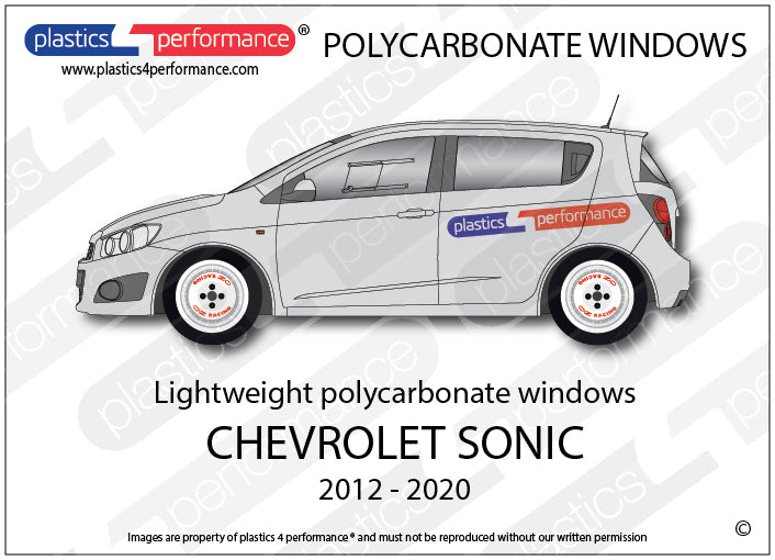 Vetri in Policarbonato per Chevrolet Sonic