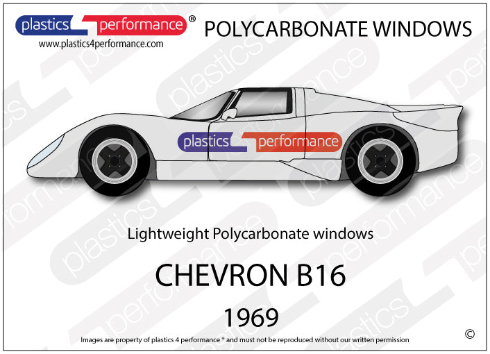 Carica immagine in Galleria Viewer, Vetri in Policarbonato per Chevron B16
