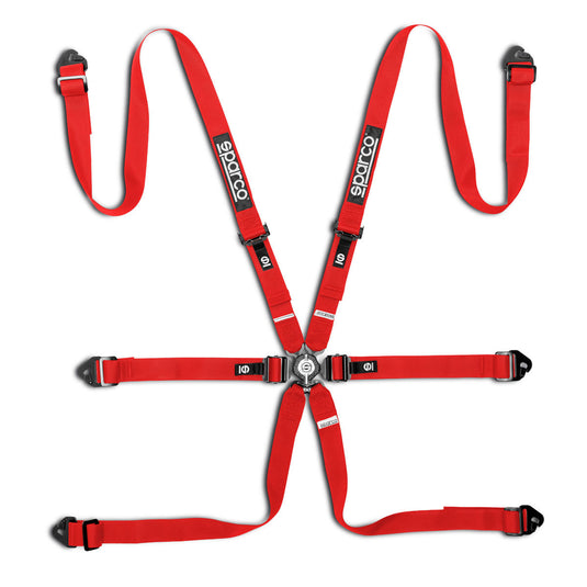Cintura 6 punti Sparco Competition H-2 Pull Down FIA