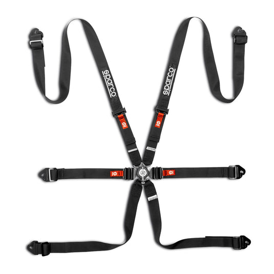 Cintura 6 punti Sparco Competition H-2 Pull Down FIA