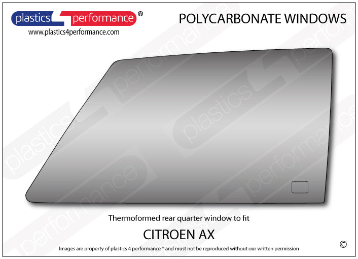 Carica immagine in Galleria Viewer, Vetri in Policarbonato per Citroen AX
