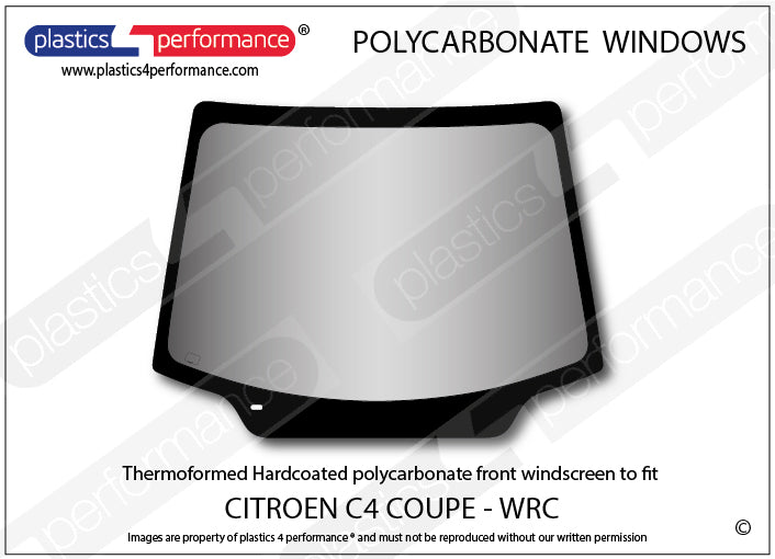 Vetri in Policarbonato per Citroen C4 Coupé