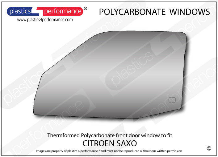 Vetri in Policarbonato per Citroen Saxo