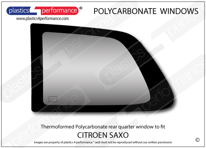Vetri in Policarbonato per Citroen Saxo