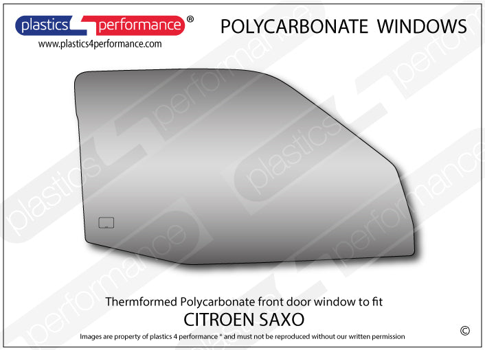 Carica immagine in Galleria Viewer, Vetri in Policarbonato per Citroen Saxo
