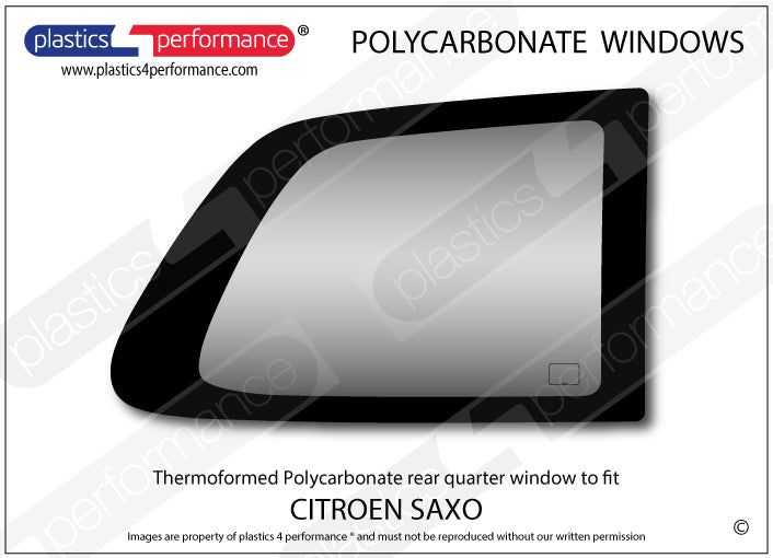 Vetri in Policarbonato per Citroen Saxo
