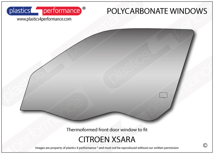 Vetri in Policarbonato per Citroen Xsara