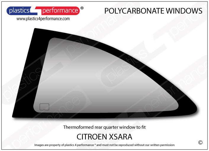 Carica immagine in Galleria Viewer, Vetri in Policarbonato per Citroen Xsara
