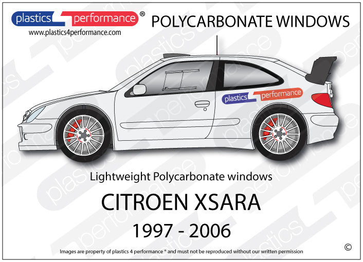 Vetri in Policarbonato per Citroen Xsara