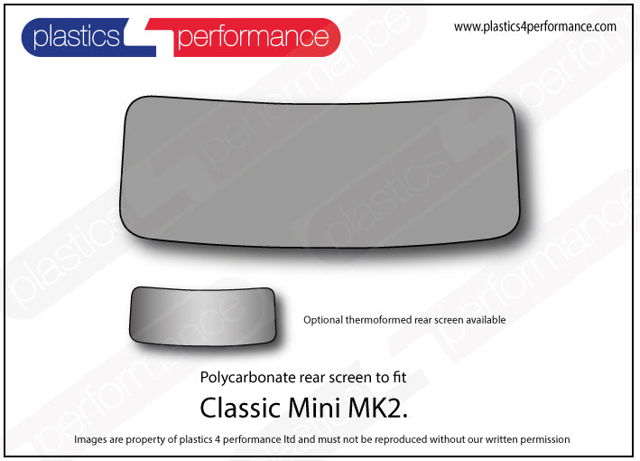 Vetri in Policarbonato per Mini Classic MK2
