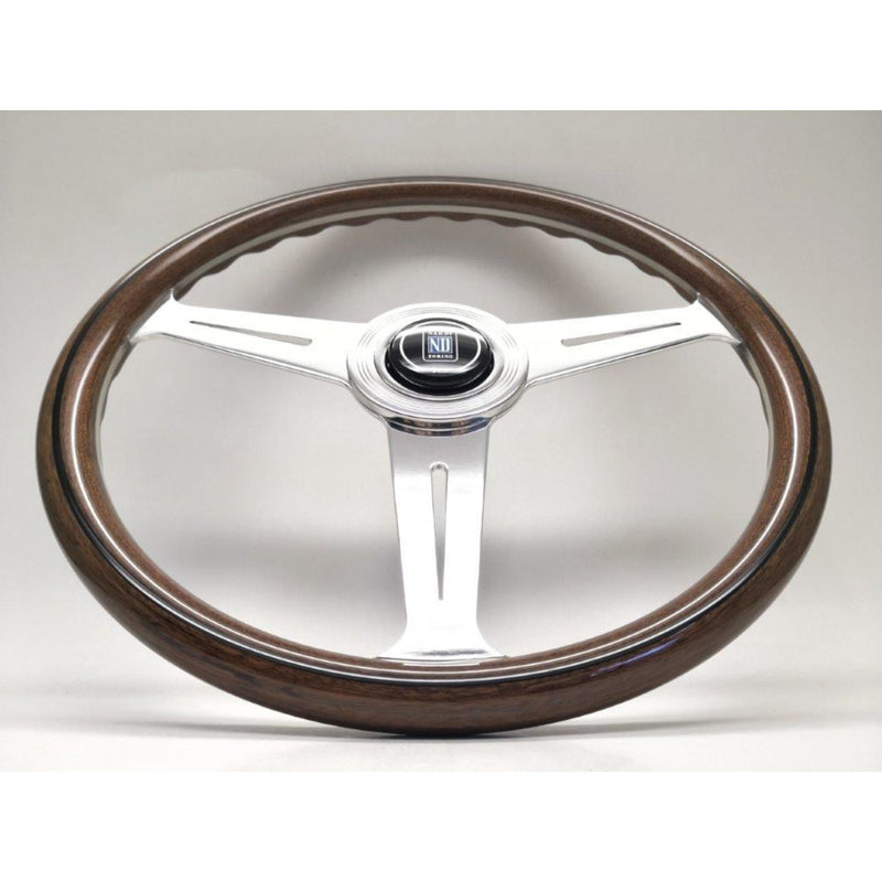 Carica immagine in Galleria Viewer, Volante Nardi Classic ND36, Legno, Razze Cromate, Piatto
