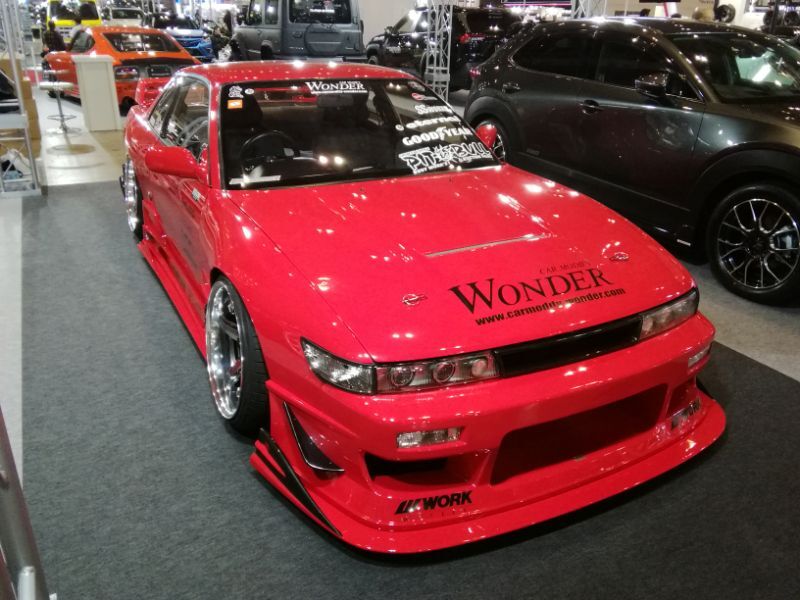 Splitter Anteriore Full-2-A Car Modify Wonder Glare per Nissan Silvia PS13