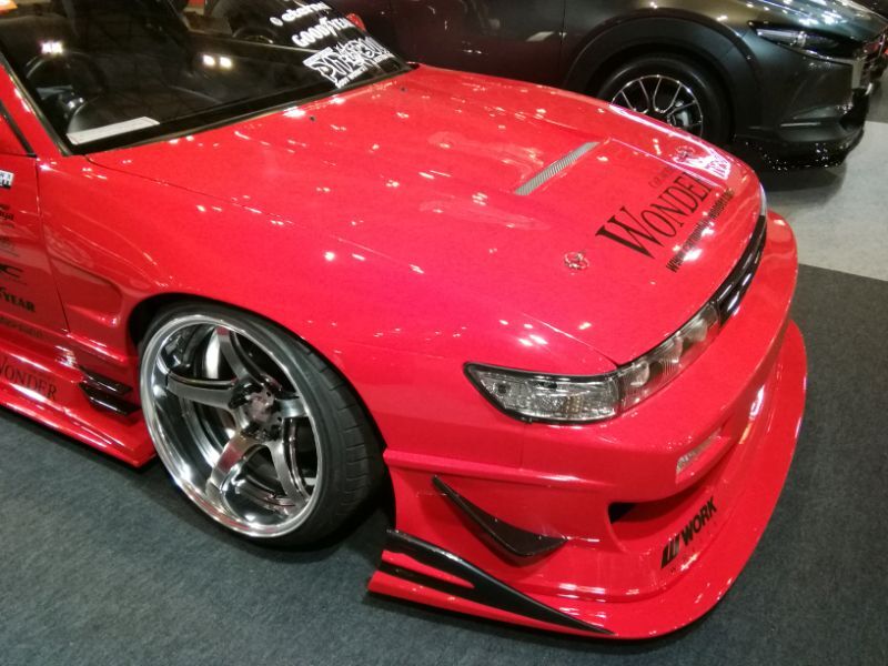 Splitter Anteriore Full-2-A Car Modify Wonder Glare per Nissan Silvia PS13
