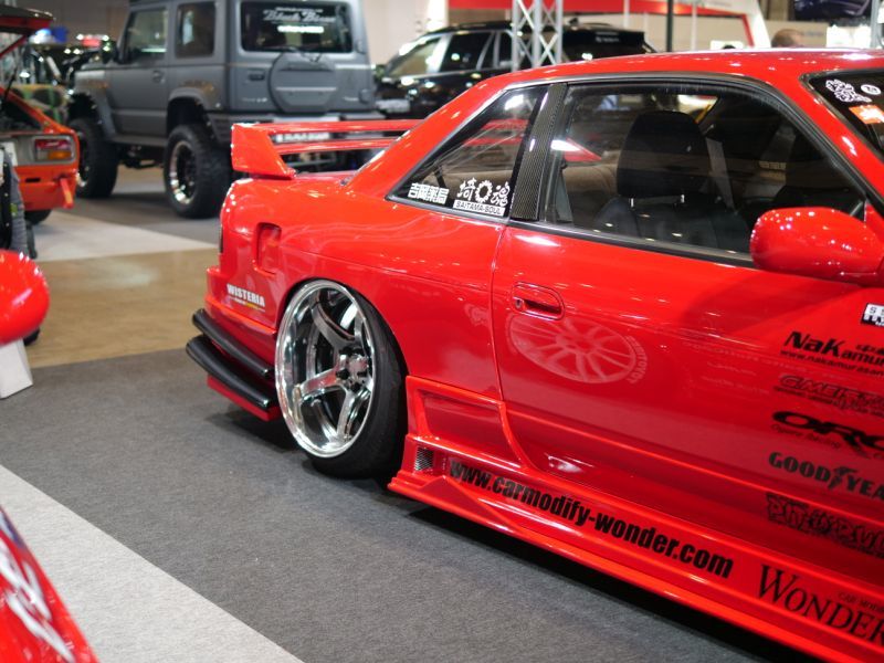 Carica immagine in Galleria Viewer, Parafanghi Posteriori GT +30 mm Car Modify Wonder Glare per Nissan Silvia PS13
