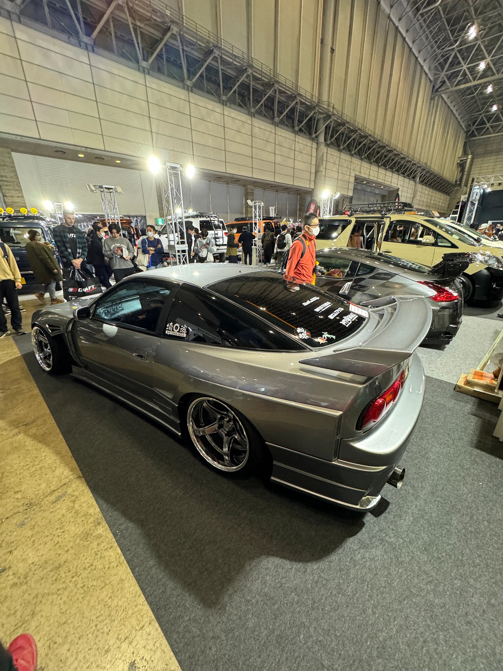 Alettone Posteriore Twin-Blade Car Modify Wonder Staart per Nissan 200SX S13