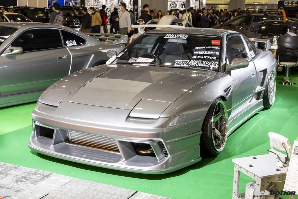 Alettone Posteriore Twin-Blade Car Modify Wonder Staart per Nissan 200SX S13