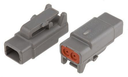 Connettore DEUTSCH DTM maschio a 2 pin