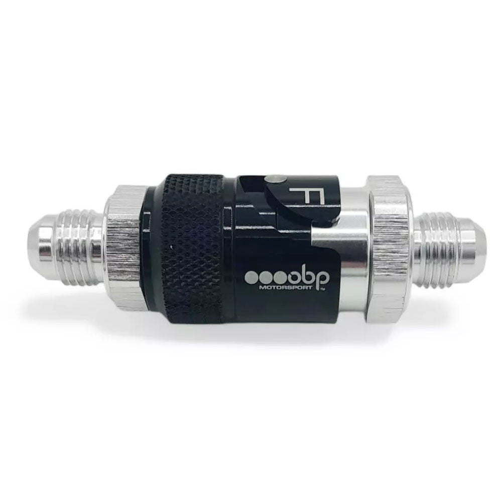 Connettore rapido alluminio Dash 6 nero OBP