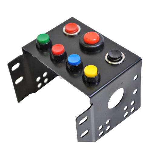 Consola centrale pulsante avviamento + 6x bottoni colori