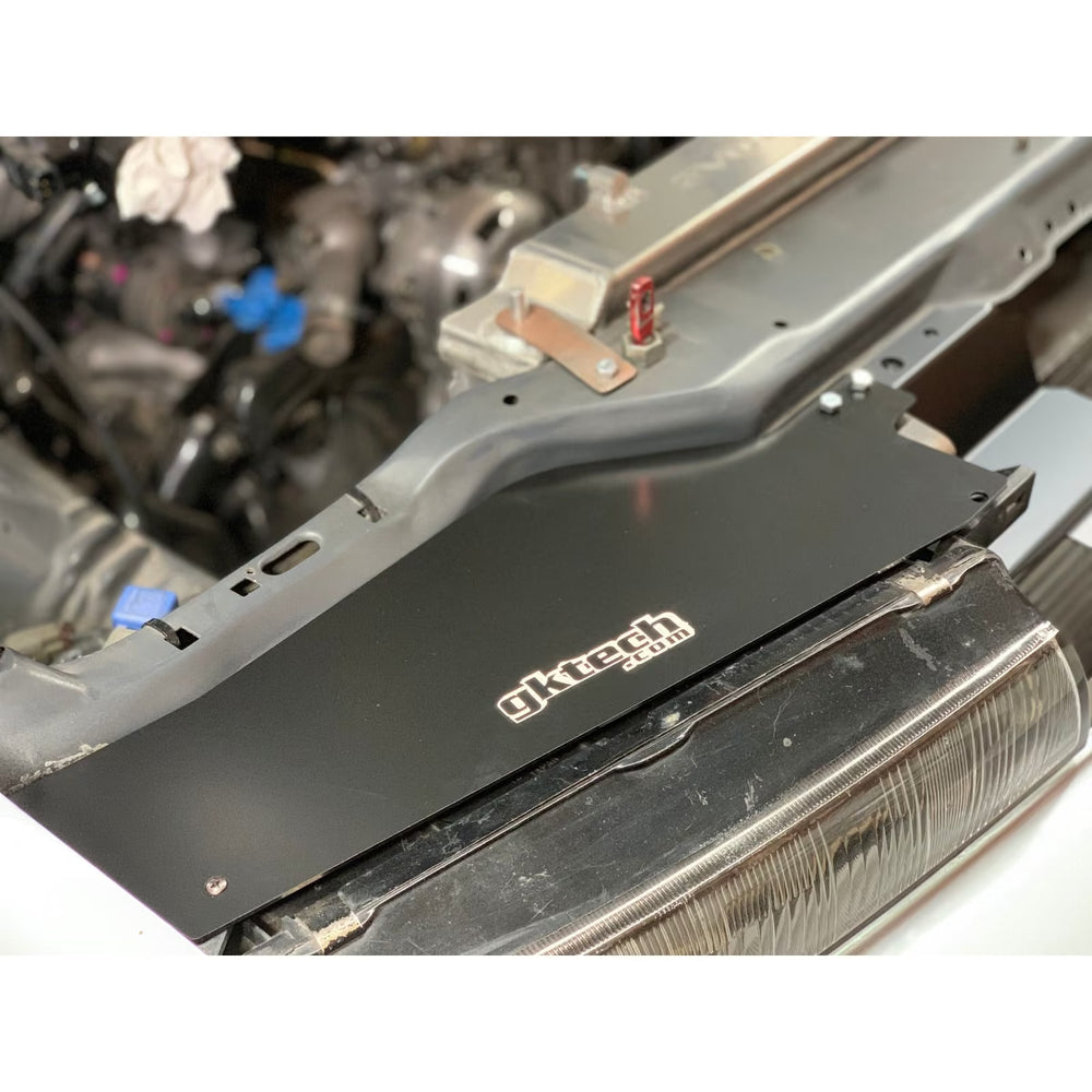 Convogliatori Aria Laterali Radiatore GKTech per Nissan Silvia PS13 - foto 5