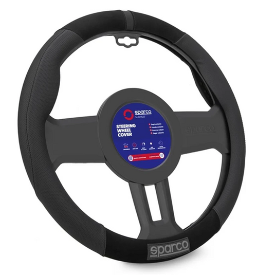 Couvre volant SPARCO noir Ø38cm