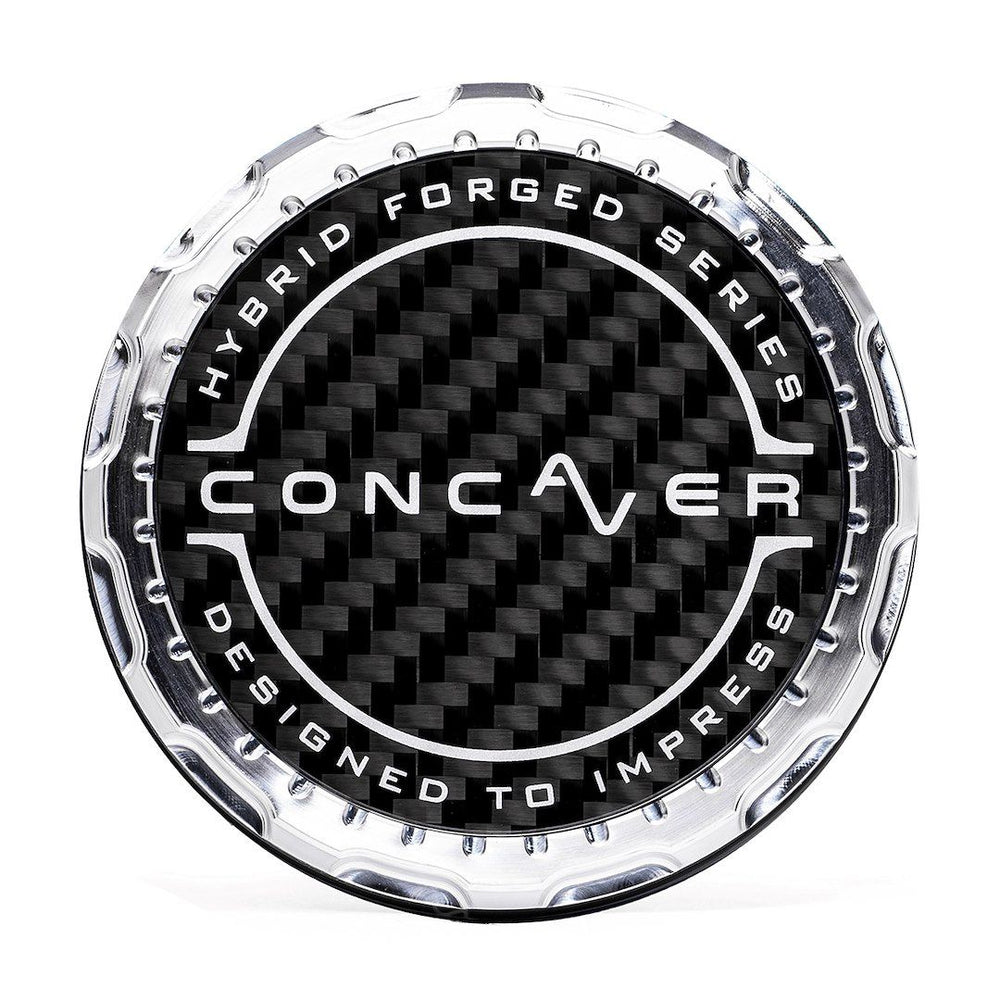 Coprimozzo Concaver - Carbonio - Grigio Argento / Lucidato
