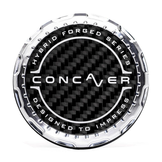 Coprimozzo Concaver - Carbonio - Grigio Argento / Lucidato