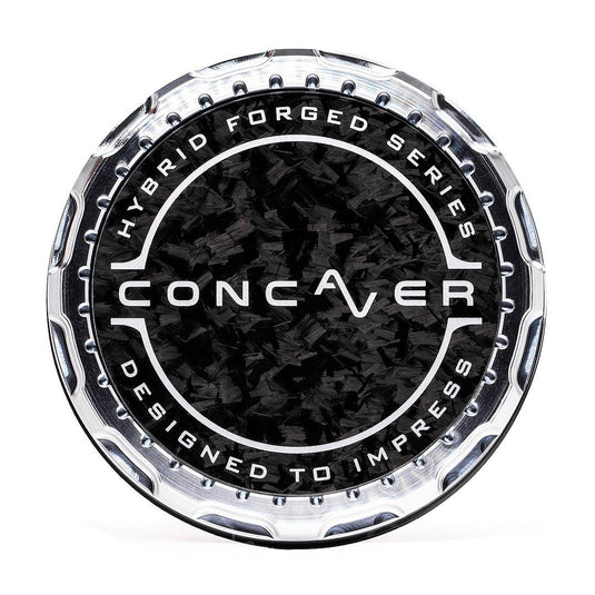 Coprimozzo Concaver - Carbonio Forgiato - Grigio Argento / Lucidato