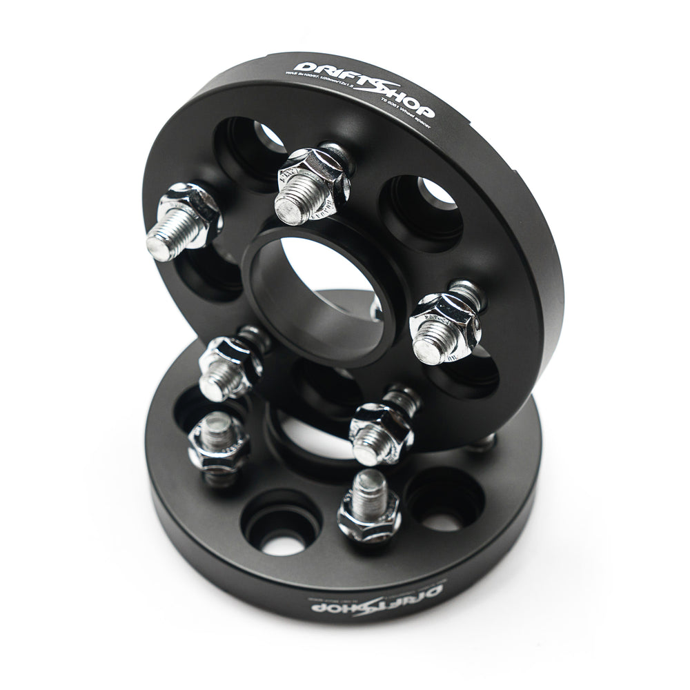 Distanziali 5x100 (57.1) - Doppia Bulloneria con Prigionieri - da 20 a 40 mm