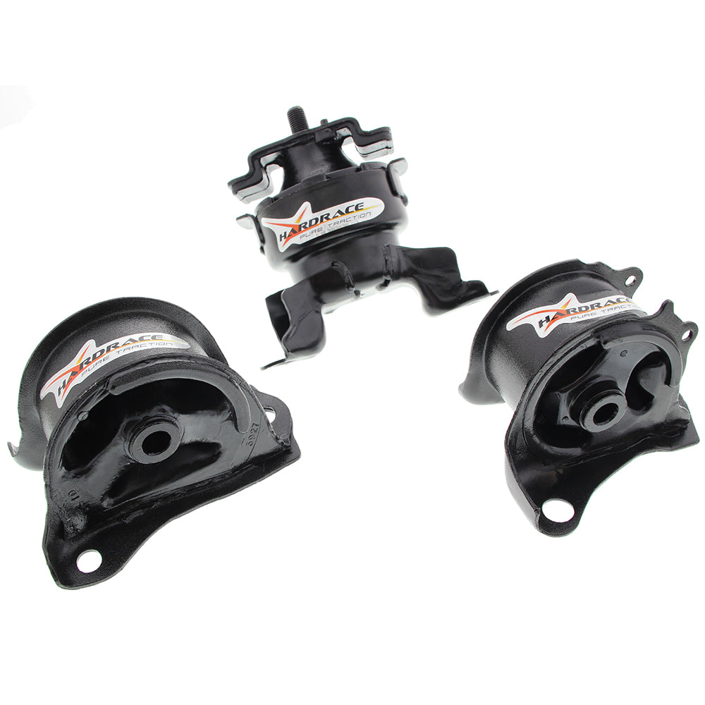 Kit 3 Supporti Motore Rinforzati Hardrace per Honda Civic EK / EJ / EM