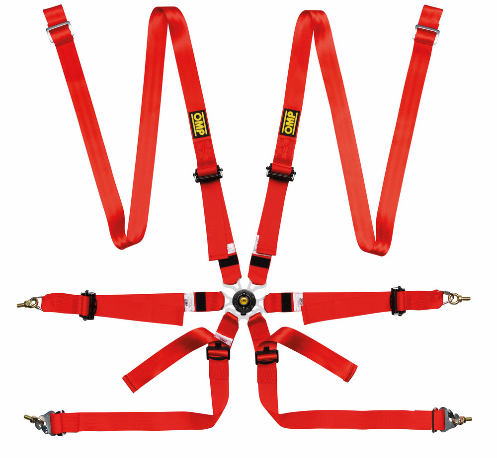 Cintura 6 Punti 2" OMP ONE Versa (FIA, Hans)