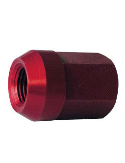 Dado conico 12x150 Alu 7075 Rosso